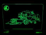 Claas Mercator 50 Mähdrescher LED Schild